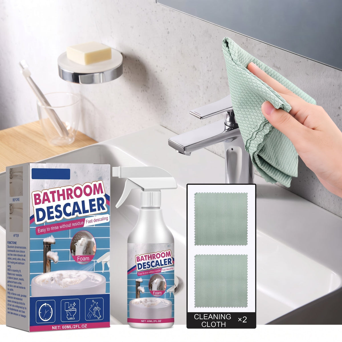 🔥Limited-time 50% off - Bathroom Cleaner