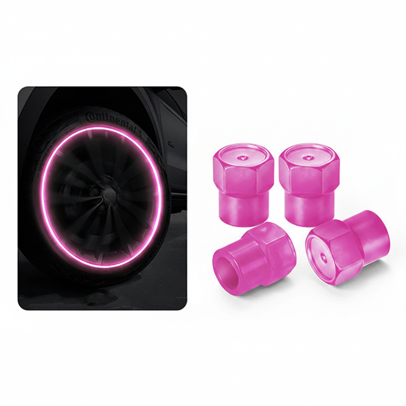 📢📢50% OFF!! ⏰Universal glowing tire valve caps