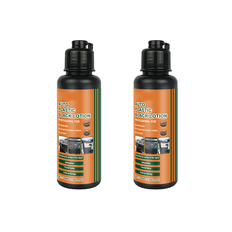 Multi-Purpose Black Plastic Polish for Cars