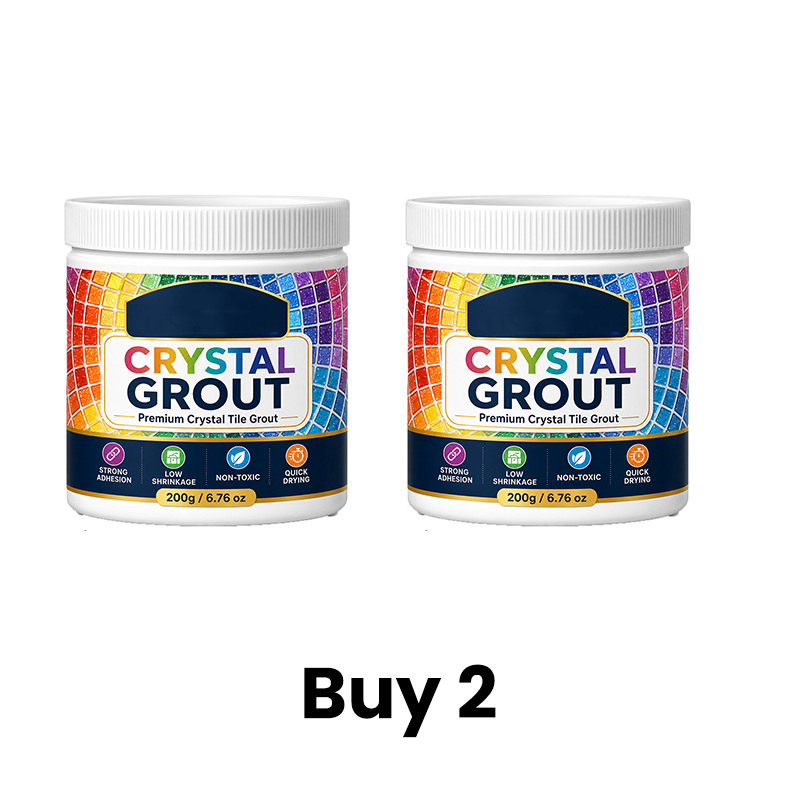 🔥Buy 1 Get 1 Free🔥High-Strength Waterproof Crystal Tile Grout