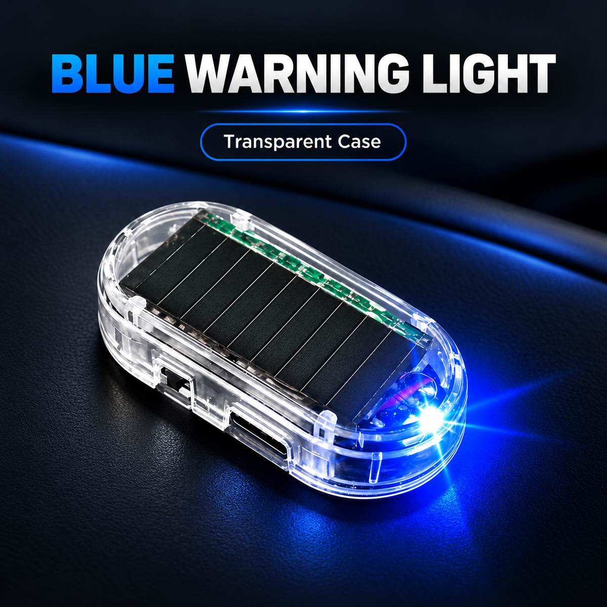 🔥Buy 1 Get 1 Free🚨4 PCS Solar Powered Car Anti-Theft Warning Lights