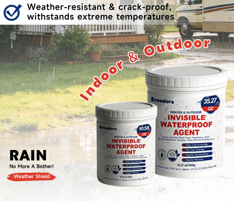 🏠 Clear Waterproofer Coating | Long-Lasting Surface Protection