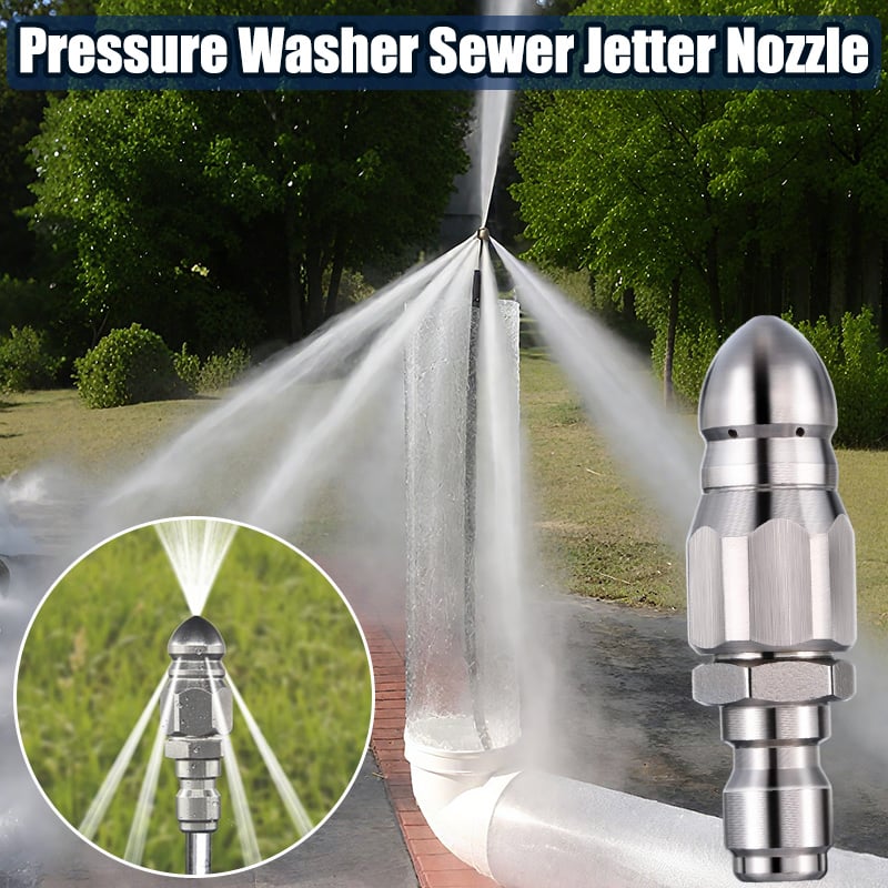 🌀1/4" Quick Connect Stainless Nozzle
