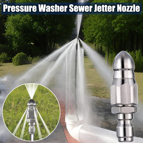 🌀1/4" Quick Connect Stainless Nozzle