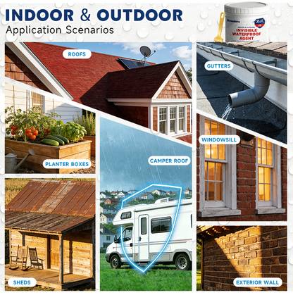 🏠 Clear Waterproofer Coating | Long-Lasting Surface Protection