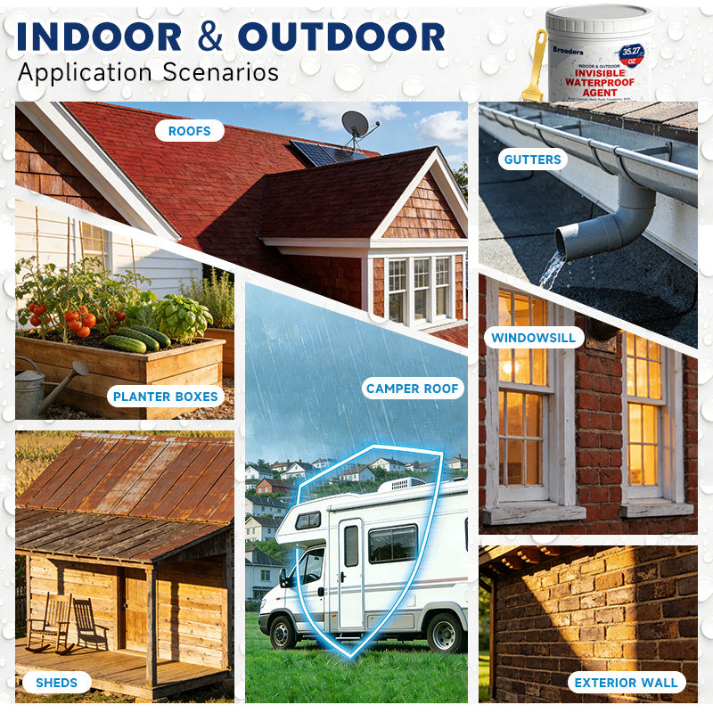🏠 Clear Waterproofer Coating | Long-Lasting Surface Protection