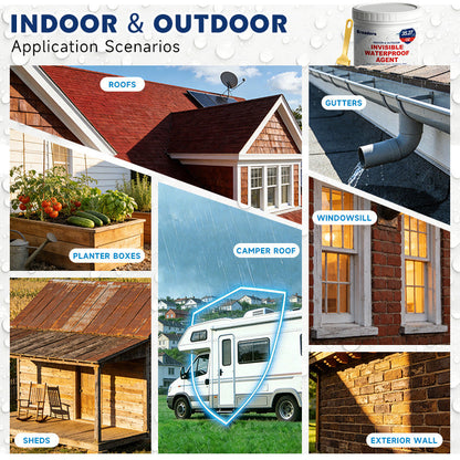 🏠 Clear Waterproofer Coating | Long-Lasting Surface Protection