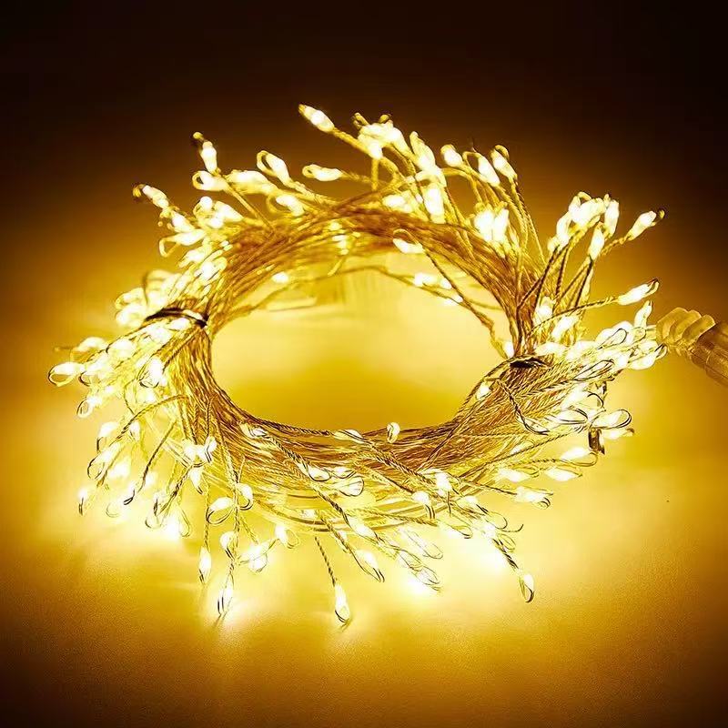 ✨First 50 customers enjoy a buy-1-get-1-free offer🎁 LED copper wire firecracker string lights