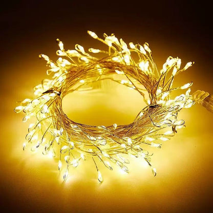 ✨First 50 customers enjoy a buy-1-get-1-free offer🎁 LED copper wire firecracker string lights