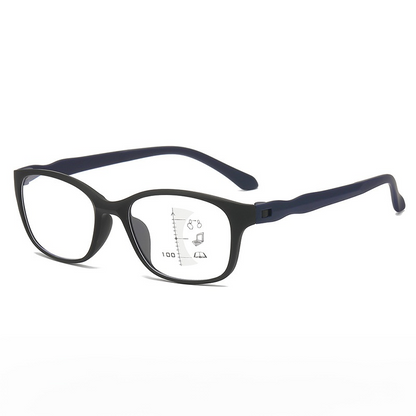 Multifocal Ultra-Light Sports Reading Glasses for Day and Night Use