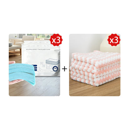🥳2026 HOT SALE🥳💞50K+ SOLD!⏳✨ 50% OFF! Water‑Soluble Floor Sheets – Just drop in water, no measuring. Cleans & shines all floors. Safe & streak‑free. 120 sheets pack. Your daily helper. 🧹💧