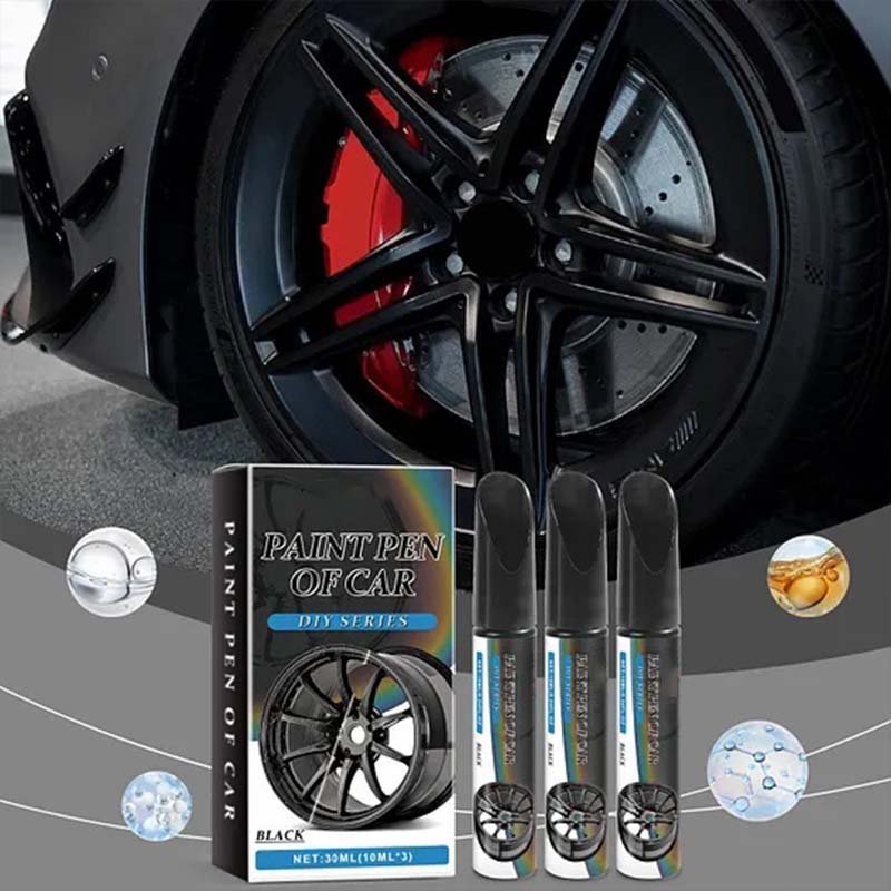 🔥Buy two  get one free🌟🖊️ Wheel Scratch Repair Pen - Fix Curb Rash in 10 Min | Rust-Proof Formula