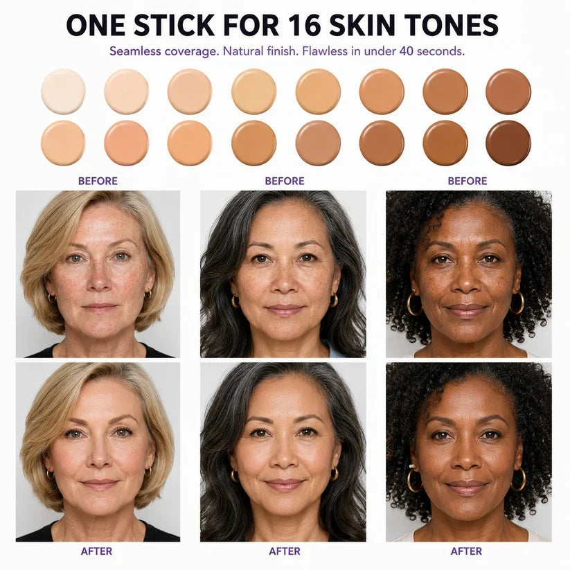 Changing Foundation Stick  – The stick that makes mature skin glow again