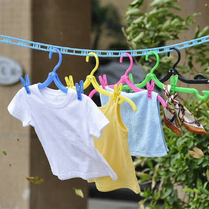 👕Portable Clothesline for Outdoor & Home (3PCS)🧳