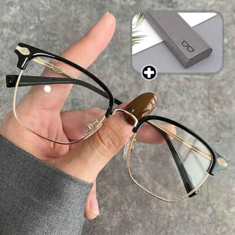 🎁50% Off🔥Ultra Light Anti Blue Presbyopic Glasses-👓Intelligent Zoom 100°-500° (Auto Recognition)