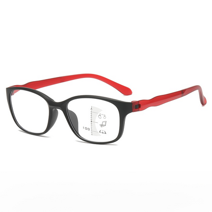 Multifocal Ultra-Light Sports Reading Glasses for Day and Night Use