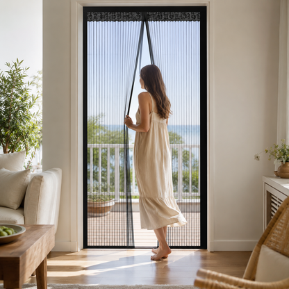 💕🧲Summer Limited-Time 50% OFF 🦟Magnetic Screen Door – Hands-Free Auto-Close Mesh Curtain for Bug