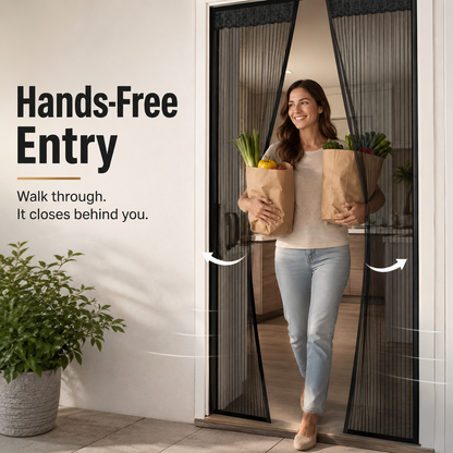 💕🧲Summer Limited-Time 50% OFF 🦟Magnetic Screen Door – Hands-Free Auto-Close Mesh Curtain for Bug