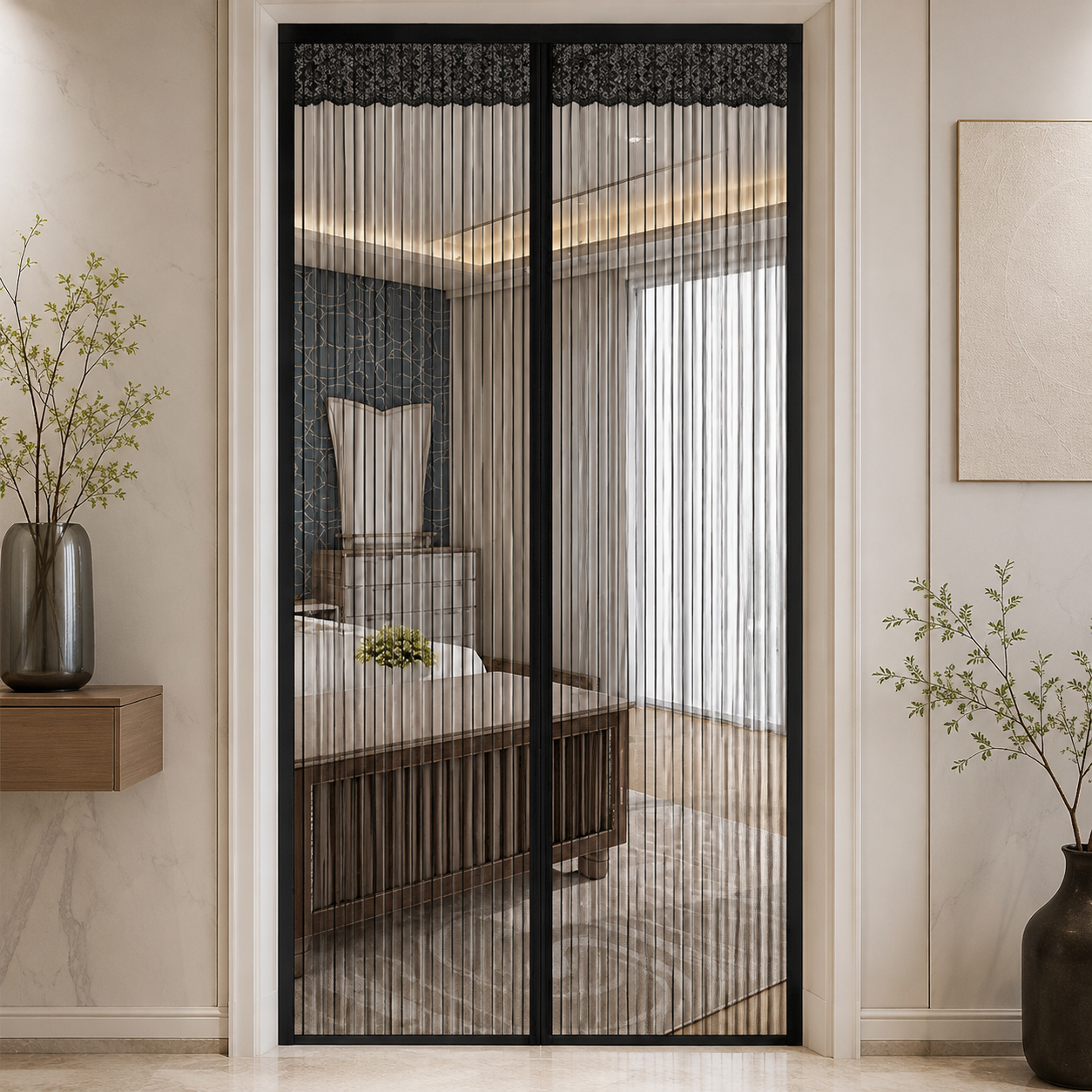 💕🧲Summer Limited-Time 50% OFF 🦟Magnetic Screen Door – Hands-Free Auto-Close Mesh Curtain for Bug