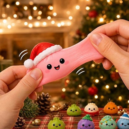 🎄Christmas Dumpling Squishy Advent Calendar – 24 Surprise Toys