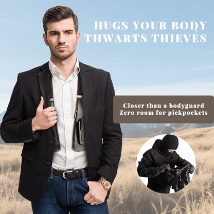🔥 Last Day 49% OFF – Adjustable Underarm Shoulder Bag for Men & Women