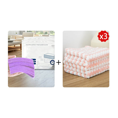 🥳2026 HOT SALE🥳💞50K+ SOLD!⏳✨ 50% OFF! Water‑Soluble Floor Sheets – Just drop in water, no measuring. Cleans & shines all floors. Safe & streak‑free. 120 sheets pack. Your daily helper. 🧹💧