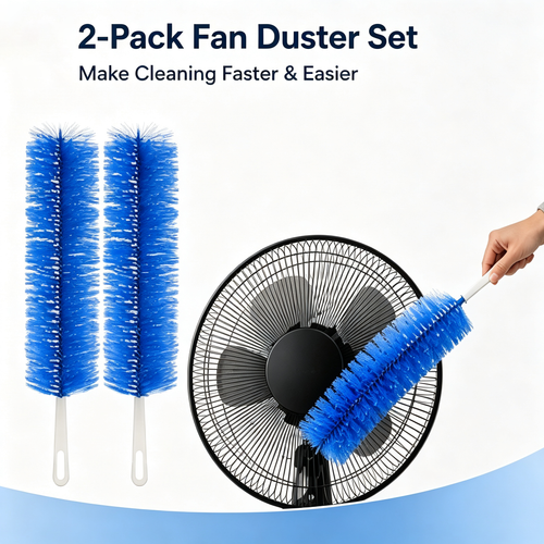 2-pack of microfiber dust cleaning brushes