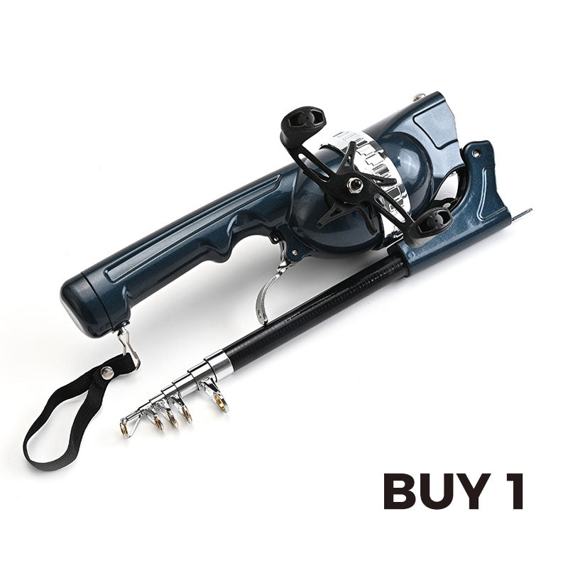 🔥Foldable Fishing Rod Double rocker arm sea rod