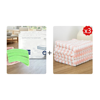 🥳2026 HOT SALE🥳💞50K+ SOLD!⏳✨ 50% OFF! Water‑Soluble Floor Sheets – Just drop in water, no measuring. Cleans & shines all floors. Safe & streak‑free. 120 sheets pack. Your daily helper. 🧹💧