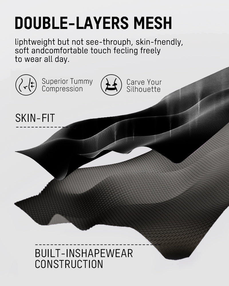 Tummy Control Butt Lifter Shaper with Zipper Crotch Fajas Colombianas