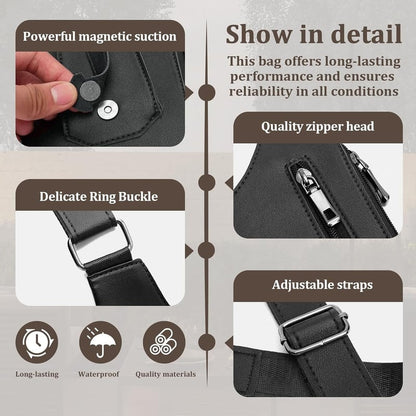 🔥 Last Day 49% OFF – Adjustable Underarm Shoulder Bag for Men & Women