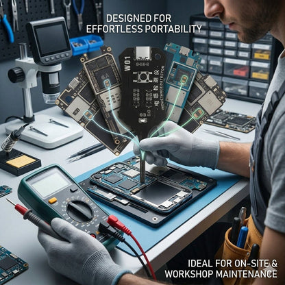 ⚡Type-C Inductance Tester Motherboard Coil Tester, Electronic Circuit Board Inductor Detector