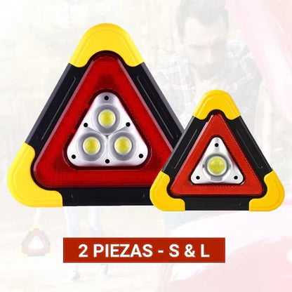 🚗Huge Sale - 50% Off 🆘3-in-1 Solar Emergency Roadside Warning Triangle✨