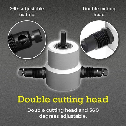 Double Head Sheet Metal Nibbler