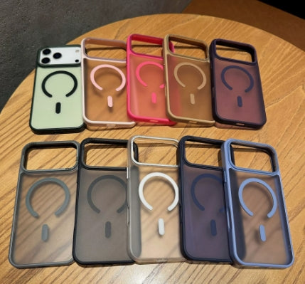 Tinted Shockproof Magnetic iPhone Case