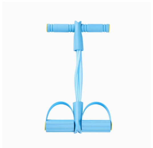 21 Fitness Resistance Bands-4 Tube Pedal Ankle Puller
