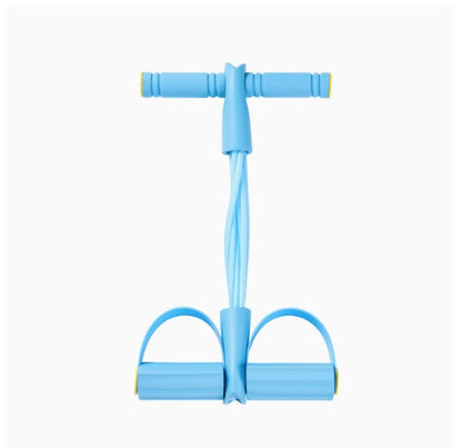 21 Fitness Resistance Bands-4 Tube Pedal Ankle Puller
