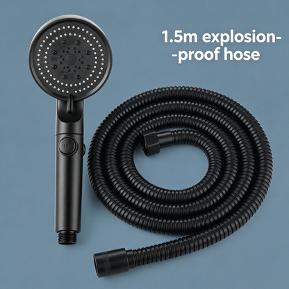 ✨ Father’s Day Special – Limited Time 30% OFF 💥 Large Panel Pressure Boost Shower Head with 5 Spray Modes & 360° Rotation
