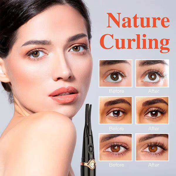 🎉50% OFF🔥Heated Eyelash Curler for Long-lasting Natural Curling✨