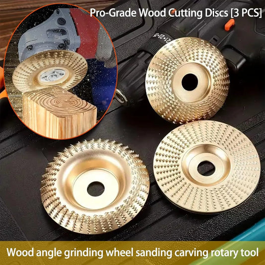 🎉🛠️3PCS Wood Carving Disc Set