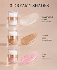 3 Dreamy Shades Highlighter Powder