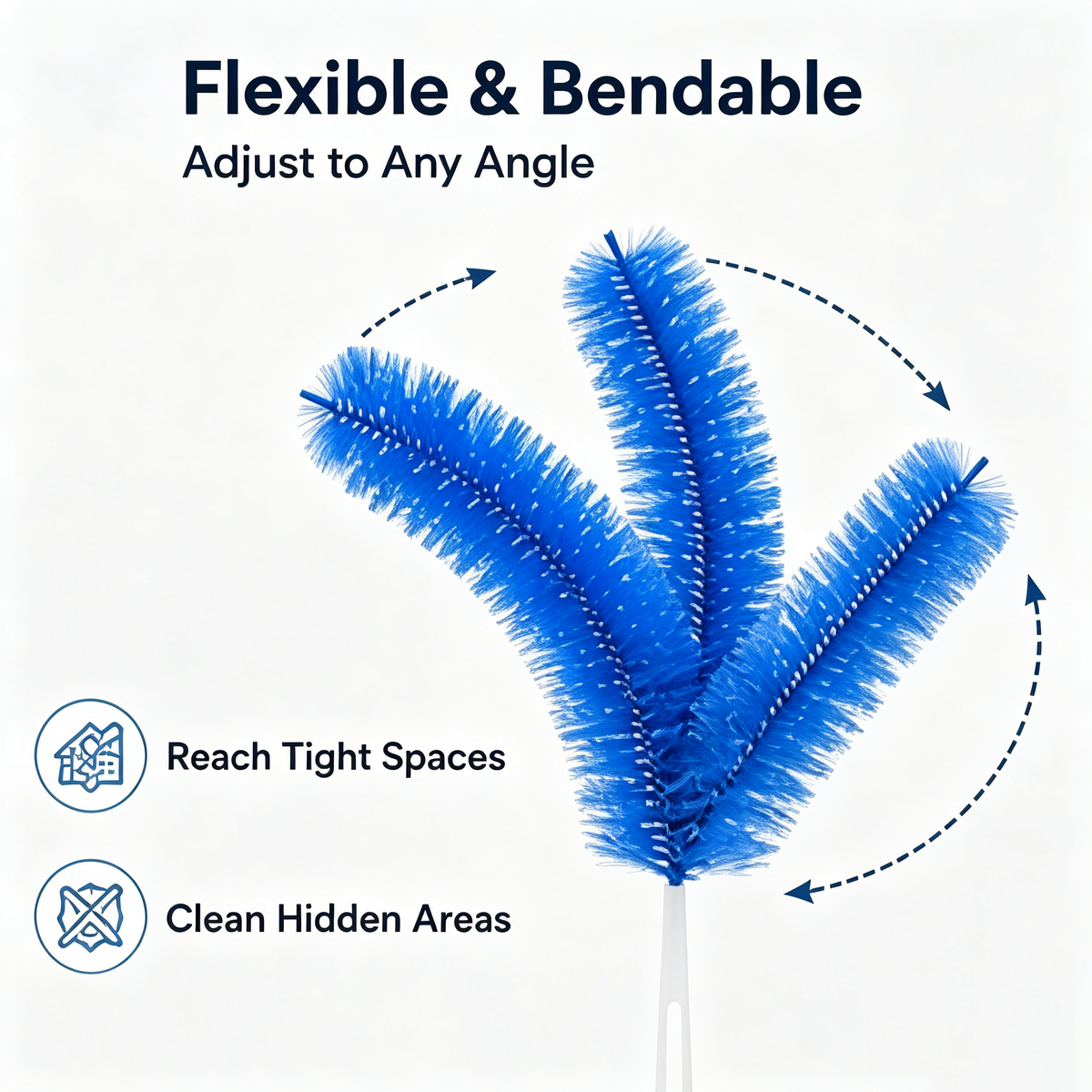 2-pack of microfiber dust cleaning brushes