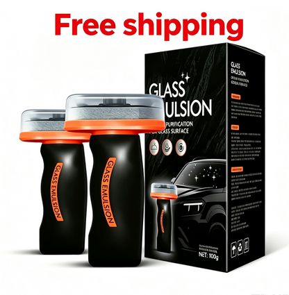 ⚡50K+ SOLD!🔥🔥2026 Handheld Car Glass Oil-Film Remover