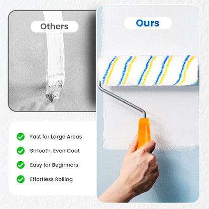 🔥8-inch Paint Roller with Detachable Handle
