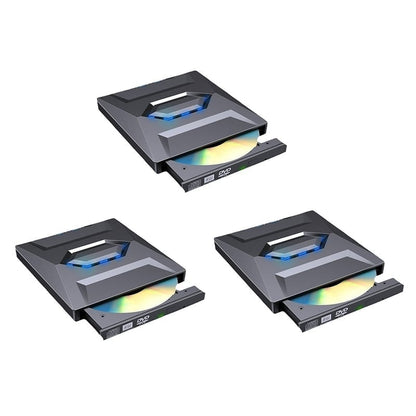 🏆7-in-1 External USB DVD Drive & Blu-ray Player