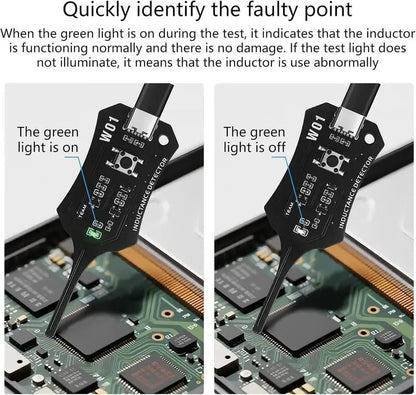 ⚡Type-C Inductance Tester Motherboard Coil Tester, Electronic Circuit Board Inductor Detector