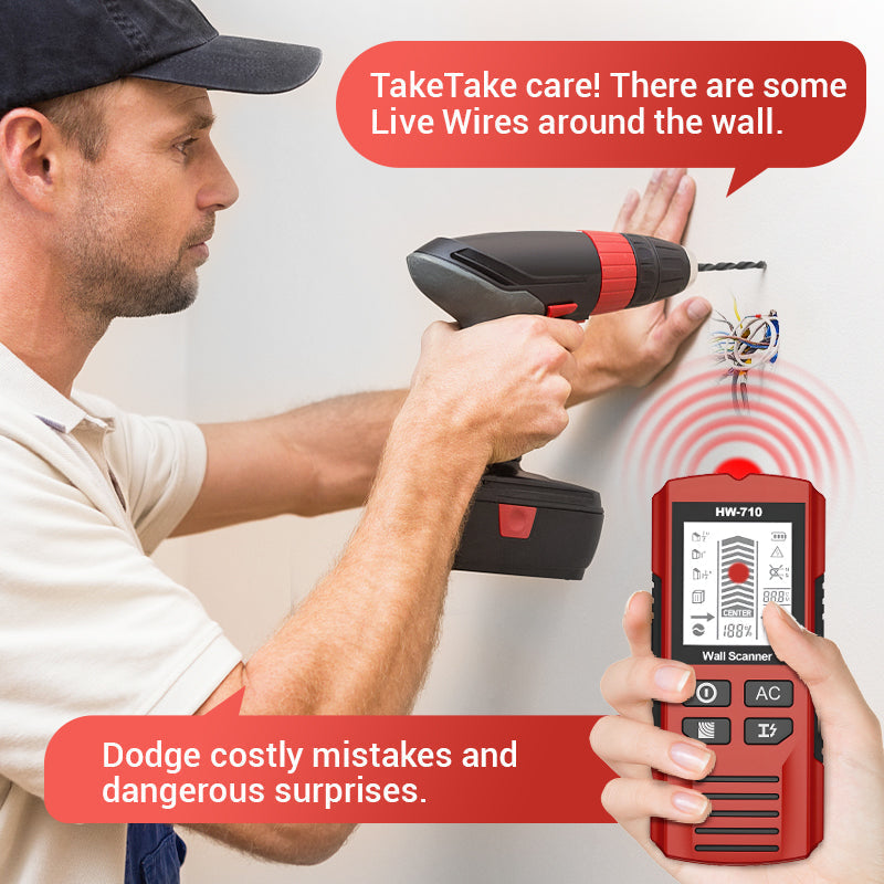 🪛Multifunctional Handheld Metal & Wall Detector