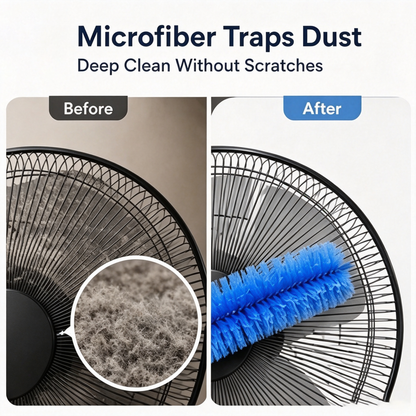 2-pack of microfiber dust cleaning brushes