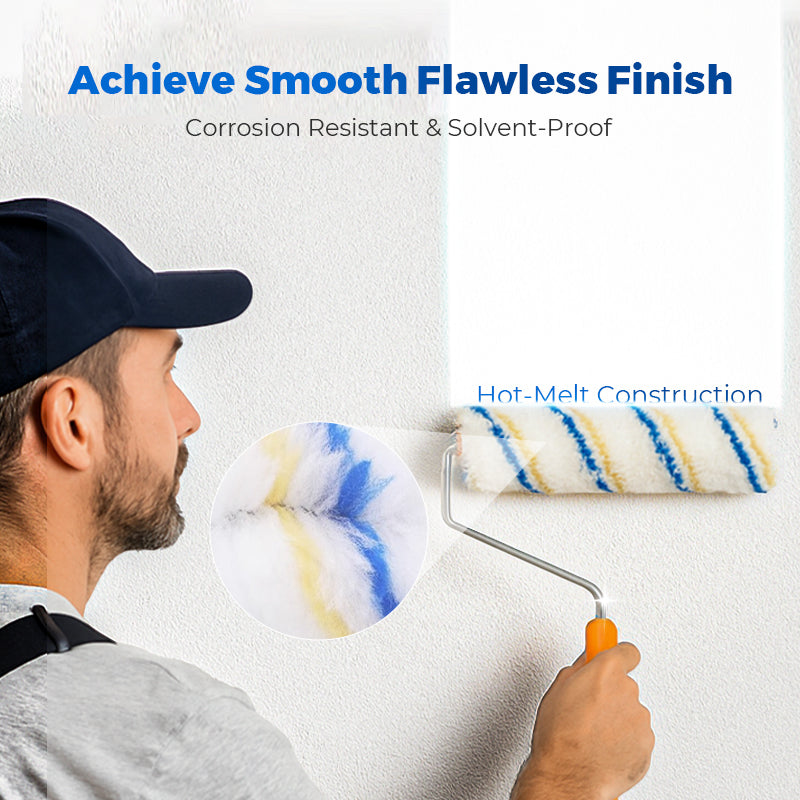 🔥8-inch Paint Roller with Detachable Handle