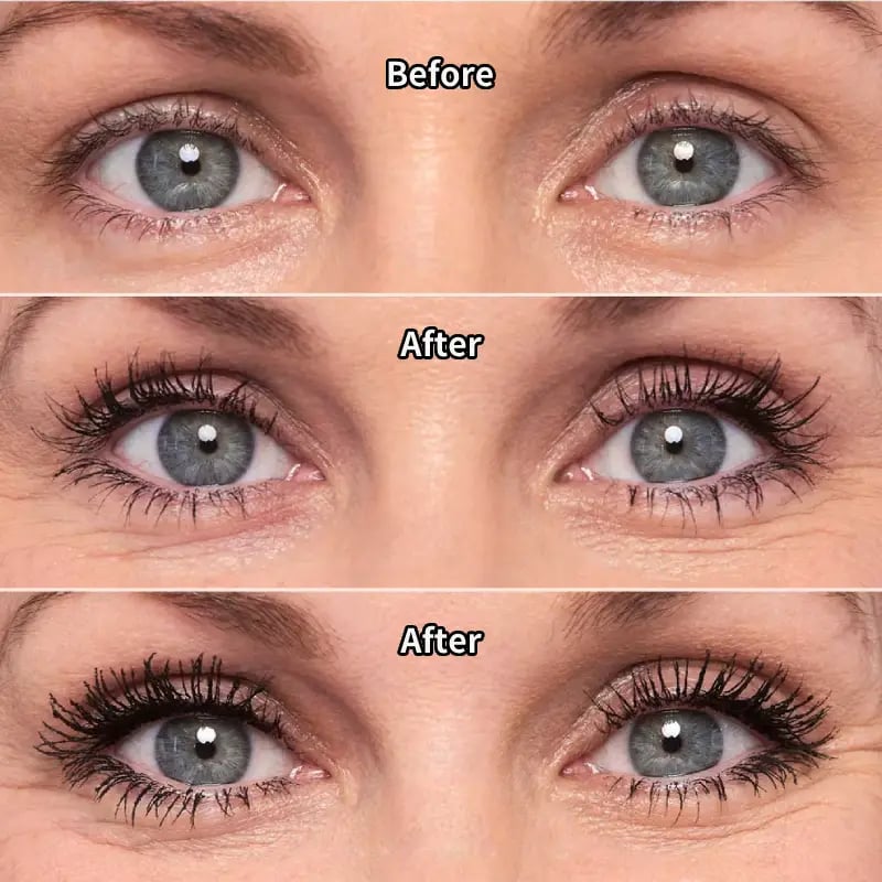 💞50K+ SOLD!👁️✨ All-Day Beautiful Lashes, Smudge-Proof! Waterproof Fiber Mascara for Natural Volume. 💖💃